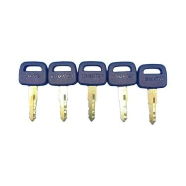 Imagem de Chave De Ignição Com Cabo Preto Para Equipamentos Pesados Komatsu 787: