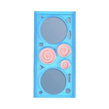 Imagem de Conjunto De Réguas Geométricas Multifuncionais Para Estudantes, Ferram