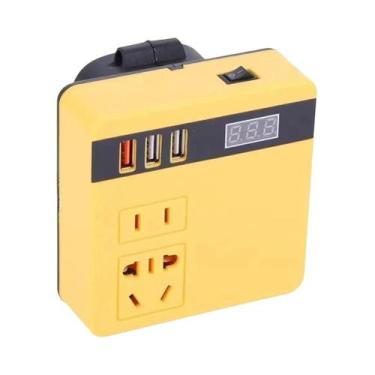 Imagem de Inversor De Bateria Para Ferramentas Elétricas 120W, Lítio DC 18V-21V 