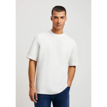 Imagem de Camiseta Hering Manga Curta Relaxed Super Cotton Masculina-Masculino
