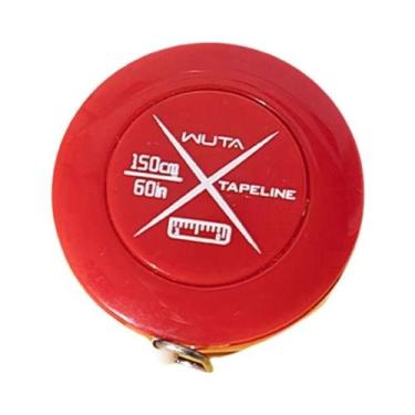 Imagem de Fita Métrica Retrátil Portátil Mini Para Medição Corporal E Costura Em