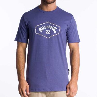 Imagem de Camiseta Billabong Manga Curta Exit Arch Roxa-Masculino