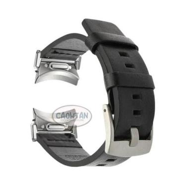 Imagem de Pulseira De Couro De 40 44mm Para Samsung Galaxy Watch 7 6 5 4 Com Fec