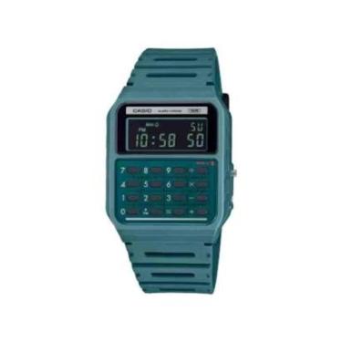 Imagem de Relógio Casio Edgy Verde Unissex CA-53WB-3BDF-SC-Masculino