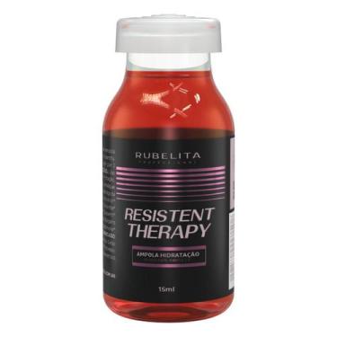 Imagem de Ampola Resistent Therapy Hidratação Capilar 15ml Rubelita Professional