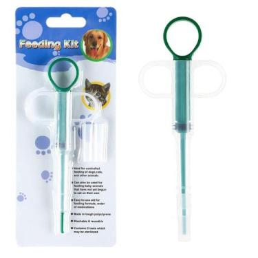 Imagem de Aplicadora de Medicação Pet  Reutilizável, Seringa para Cachorro e Gat