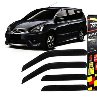 Imagem de Calha de Chuva Defletor Nissan Grand Livinia 2009 a 2014 Tg. Poli (32.