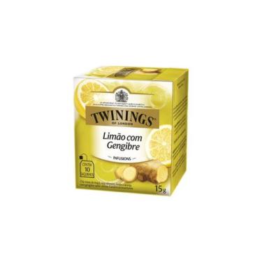 Imagem de Chá de Limão com Gengibre 15g - Twinings