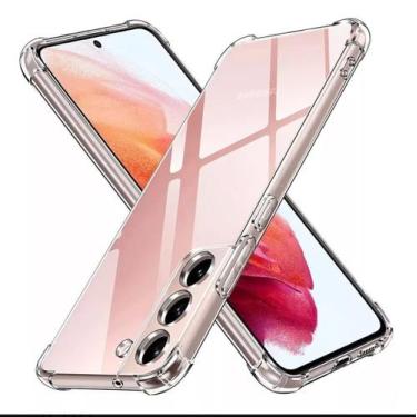 Imagem de Película Gel Hidrogel Hd Anti Impacto Frontal P/ Samsung S23 + Capa Ca