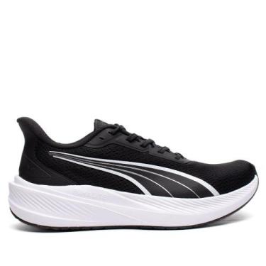 Imagem de Tênis Masculino Puma Dasher Lite BDP Esportivo Preto/Branco, Preto, Br