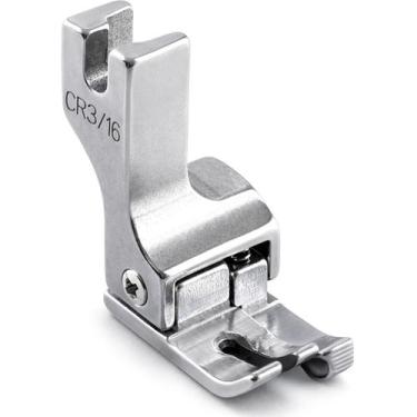 Imagem de Calcador Compensado Pesponto 3/16 Direito Reta Industrial - Evolvere