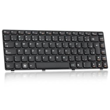 Imagem de Teclado para Notebook Lenovo V-116920A - BestBattery, Preto