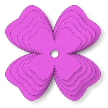Imagem de Régua Kriativa - Conjunto Flor Mod 1