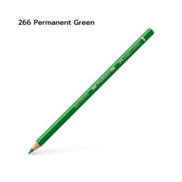 Imagem de Lápis de Cor Faber Castell Polychromos Avulso, 266 Permanent Green