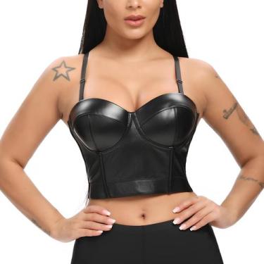 Imagem de Cropped Top Blusa Premium Com Bojo Alça Ajustável e Regulagem Linha Fa