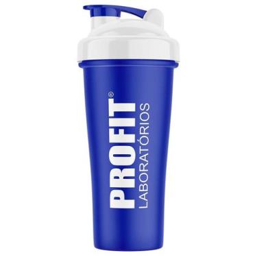Imagem de Coqueteleira - 700ml Azul - Profit Labs - PROFIT LABORATÓRIO