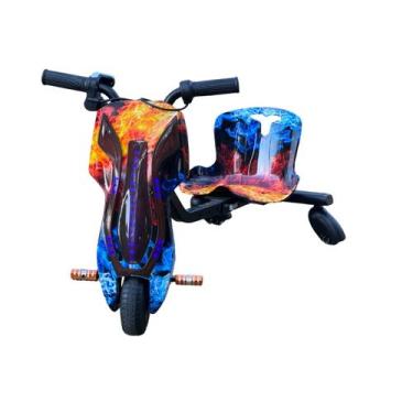 Imagem de Patinete Triciclo Elétrico De Drift 36v Moto Infantil 65kg - ZIPPY TOY