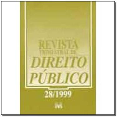 Imagem de Revista trimestral de direito publico ed. 28 - MALHEIROS EDITORES, 3
