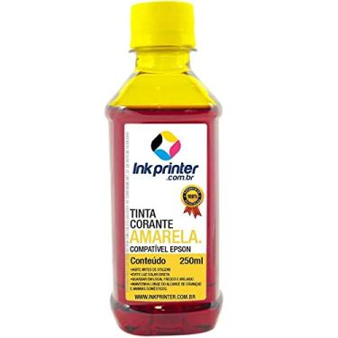 Imagem de Tinta Corante Inkprinter Amarela para Impressora Epson (250ml)