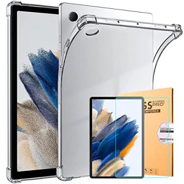 Imagem de Capa TPU Silicone Para Tablet Galaxy Tab A8 10.5 (2022) SM- X200 / X205 + Película de Vidro