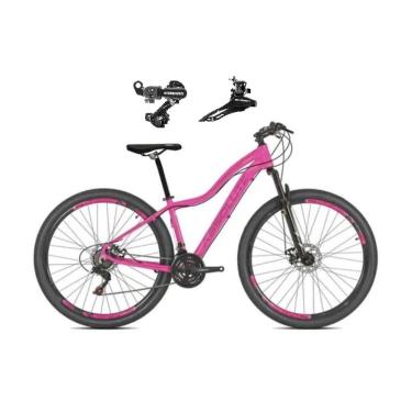 Imagem de Bicicleta Aro 29 Absolute Hera Feminina 24v Alumínio  Freios a Disco Garfo Suspensão - Rosa