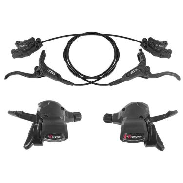 Imagem de Kit Upgrade Bicicleta 24V Freio a Disco e Trocadores