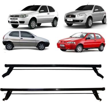 Imagem de Rack Teto Roca Bagageiros Fiat Palio 96 até 2015 2 PTS 1172