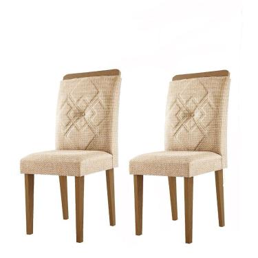 Imagem de Conjunto com 2 Cadeiras Dubai Turim Rufato