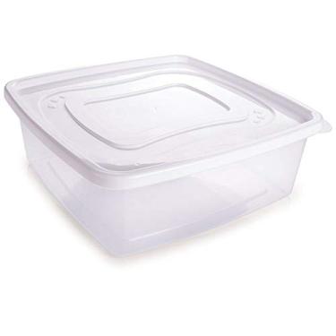 Imagem de Pote 6.6 L Quadrado, Plasútil, Branco