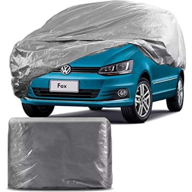 Imagem de Capa Para Cobrir Carro Forro Impermeável Volkswagen Fox Tamanho P