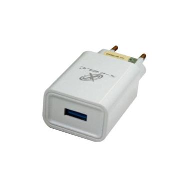 Imagem de Carregador De Tomada Flex Usb Xc-usb-10 - Branco