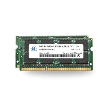 Imagem de Adamanta 16 GB (2 x 8 GB) DDR3 1066 MHz PC3-8500 SODIMM 2Rx8 CL7 1,5 v Atualização de memória para notebook RAM DRAM