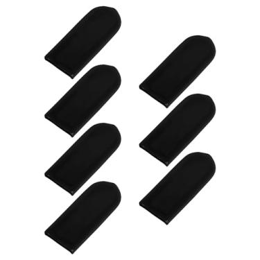 Imagem de Deevoka 7x sax polegar resto sax dedo almofada confortável silicone macio para sax alto instrumento musical substituir parte accs