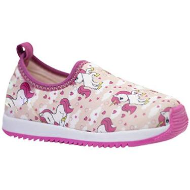 Imagem de Tenis Casual Feminino Nº20ao27 Menina Escola Caminhada 11.55 (Unicórnio, BR, Criança de 1 a 3 anos, Numérico, 20)
