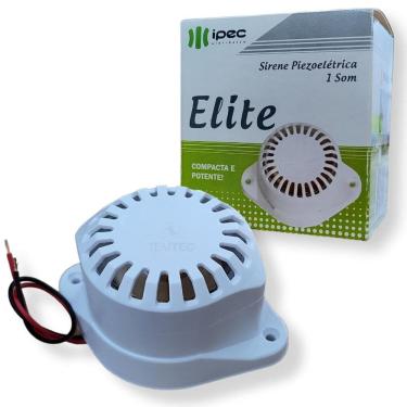 Imagem de 05 Sirene Alarme Moderna IPEC Residencial Comercial Monotona