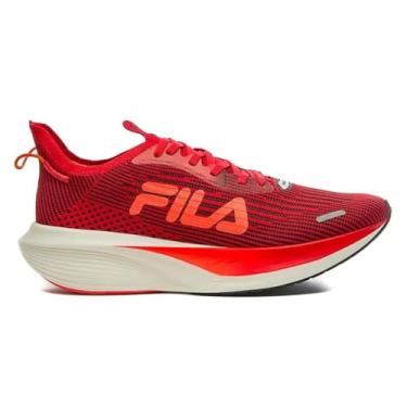 Imagem de Tênis Fila Racer Carbon 2 Masculino - Vermelho/branco - 37
