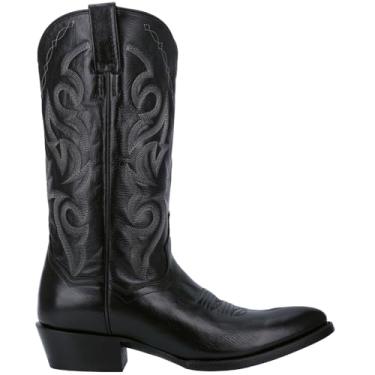 Imagem de Botas masculinas Dan Post Milwaukee J Toe, Preto, 12 Narrow