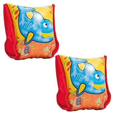 Imagem de Boia de Braço Infantil Flutuador Estampado Tubarão 56659 - Intex