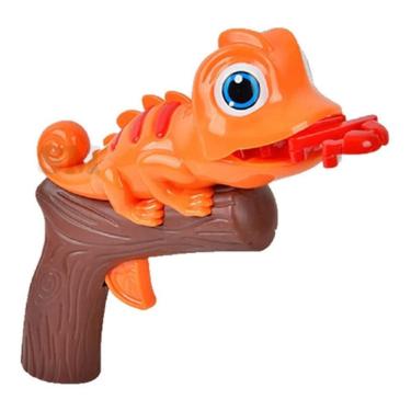 Imagem de Brinquedo Camaleao Imã Na Lingua Colorido Divetido Polibrinq