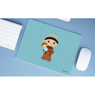 Imagem de Mouse Pad Emborrachado Personalizado Estampas Evangélico Católico - De