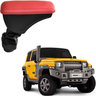 Imagem de Acessórios Carro Apoio De Braço Troller T4 Encosto Descanso Central - 