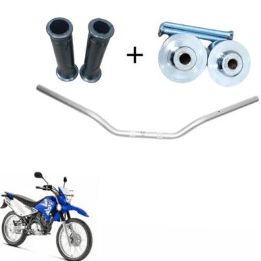 Imagem de Guidão Xt 125 Com Pezinho  Manopla Ideal Para Personalização De Motos 