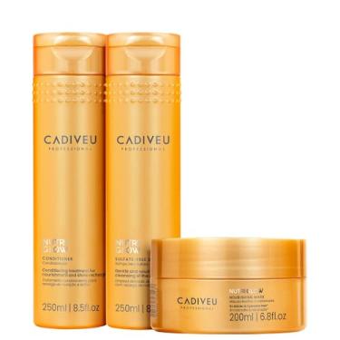 Imagem de Kit Cadiveu Professional Nutri Glow Shampoo Condicionador e Máscara (3 produtos)
