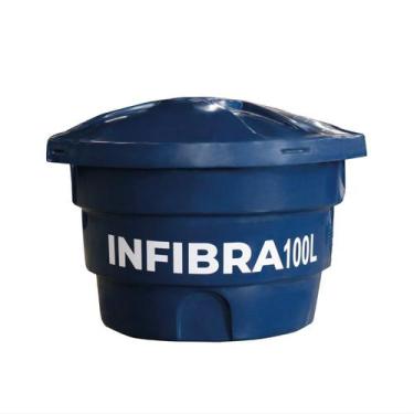 Imagem de Caixa d'água e Tampa 100 Litros Infibra