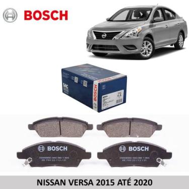 Imagem de Pastilha de freio dianteira bosch nissan versa 2017 bosch