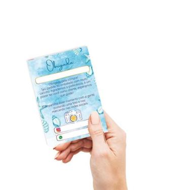 Imagem de Mini folheto Agradecimento pela compra, mimo cliente, tag   Variados -