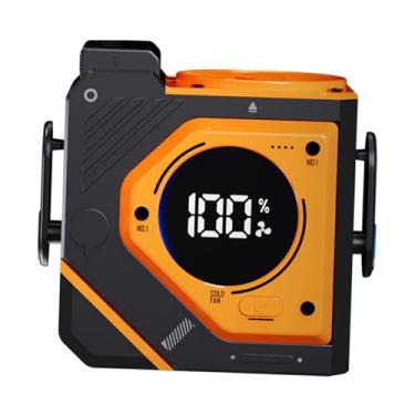 Imagem de Baoblaze Ventilador de Cintura com Suporte para Uso em Escritório, 9800mAh Laranja, Tamanho real