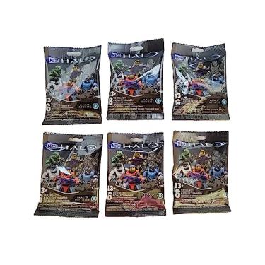 Imagem de Mega Construx Halo Infinite Series 5 Mini Figures Blind Bags Complete Set of 6 Bundle from CNC84-963G Spartans Release