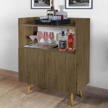 Imagem de Aparador Buffet Retrô 2 Portas Suiça Ferrara - REDE MOVEIS