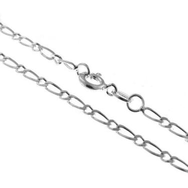 Imagem de Corrente Cordão Masculino Italiano 1x1 70cm 2mm Prata 925 - Michester,